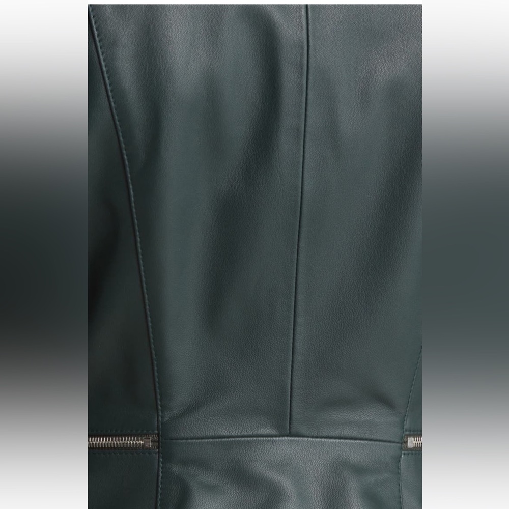 🔥LAST ONE!!!🔥BOSS Salomea Leather Jacket - Picture 7 of 16